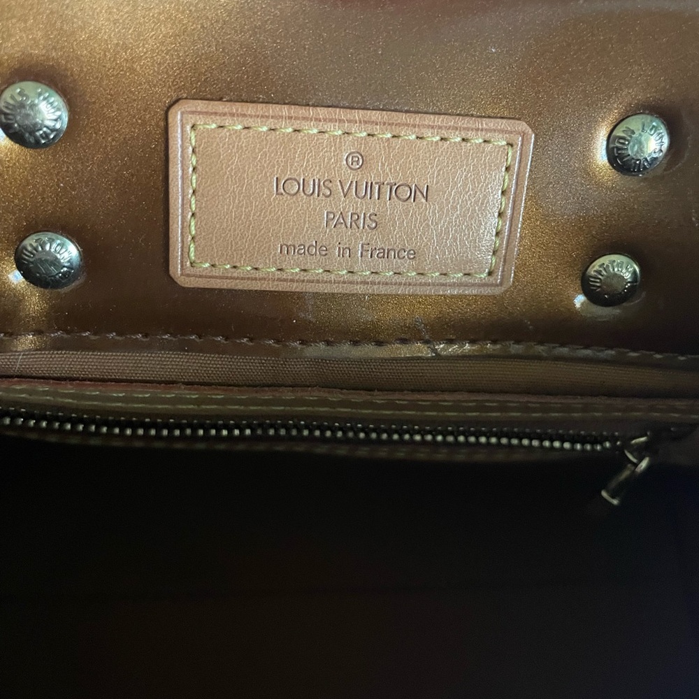 Louis Vuitton bronze vernice PM - Picture 5 of 8